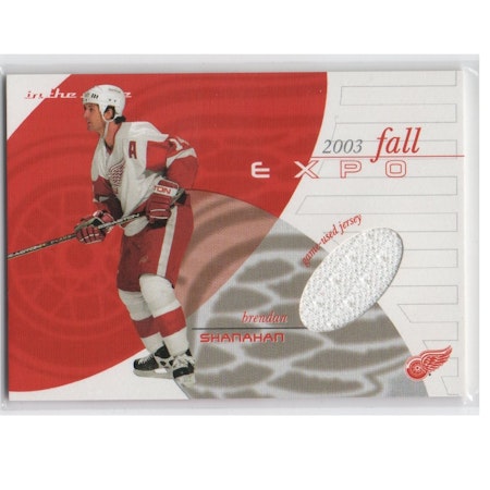 2003-04 ITG Toronto Fall Expo Jerseys #FE8 Brendan Shanahan (100-X175-RED WINGS)