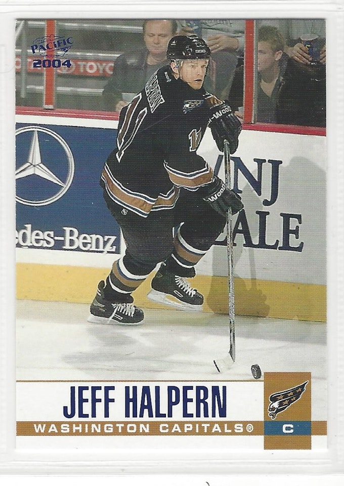 2003-04 Pacific Blue #344 Jeff Halpern (12-X140-CAPITALS)
