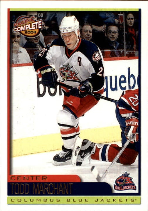 2003-04 Pacific Complete #211 Todd Marchant (5-X65-BLUEJACKETS)