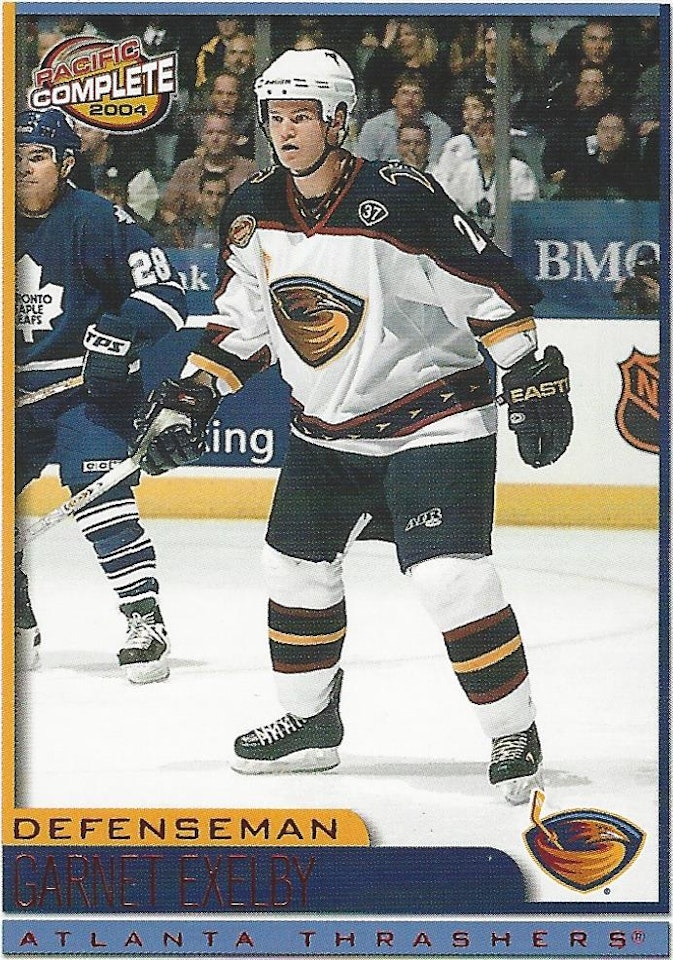 2003-04 Pacific Complete Red #548 Garnet Exelby (15-X41-THRASHERS)