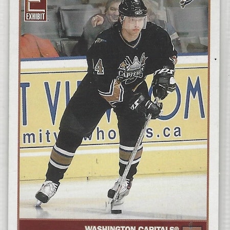 2003-04 Pacific Exhibit Blue Backs #146 Sergei Berezin (10-X125-CAPITALS)