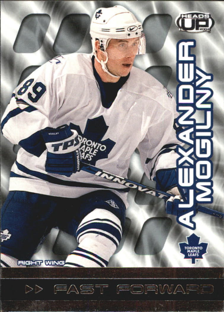 2003-04 Pacific Heads Up Fast Forwards #8 Alexander Mogilny (10-X31-MAPLE LEAFS)