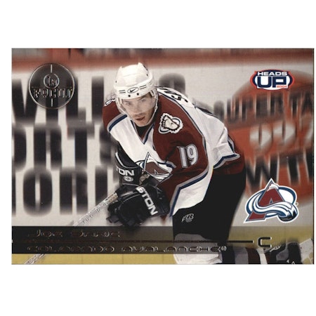 2003-04 Pacific Heads Up In Focus #4 Joe Sakic (15-X61-AVALANCHE)
