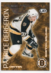 2003-04 Pacific Heads Up Prime Prospects #2 Patrice Bergeron (15-X124-BRUINS)