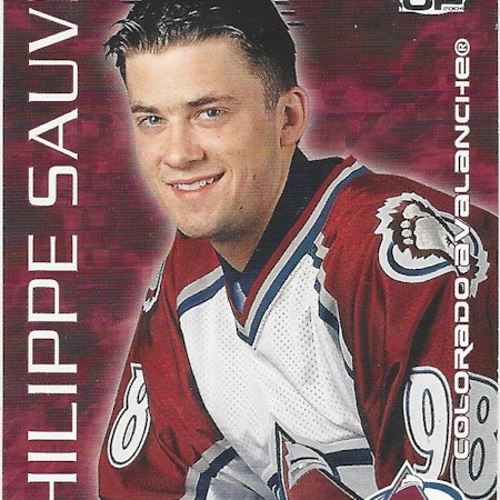 2003-04 Pacific Heads Up Prime Prospects #6 Philippe Sauve (10-X41-AVALANCHE)