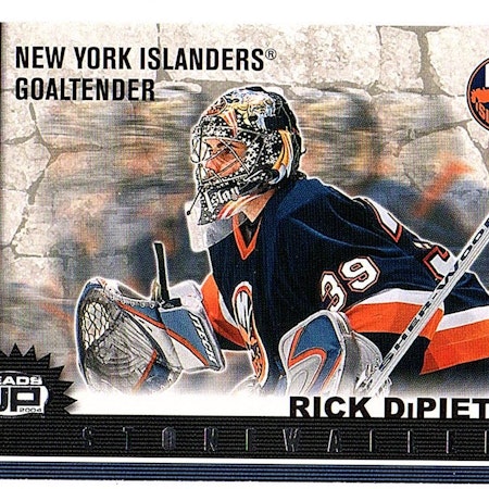 2003-04 Pacific Heads Up Stonewallers #8 Rick DiPietro (10-X19-ISLANDERS)