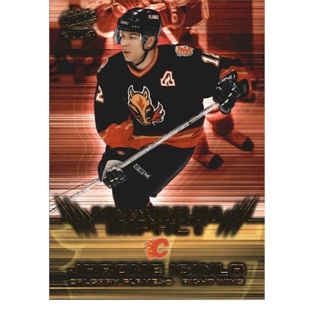 2003-04 Pacific Maximum Impact #2 Jarome Iginla (12-X162-FLAMES)