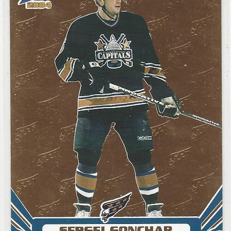 2003-04 Pacific Prism Gold #99 Sergei Gonchar (12-X138-CAPITALS)