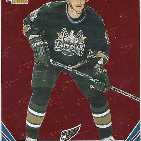 2003-04 Pacific Prism Red #98 Peter Bondra (15-33x6-CAPITALS)