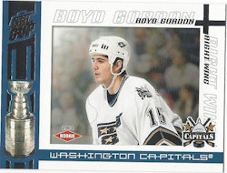 2003-04 Pacific Quest for the Cup #138 Boyd Gordon RC (15-X41-CAPITALS)