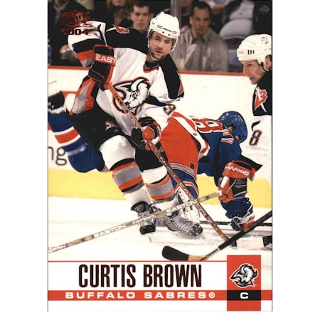 2003-04 Pacific Red #38 Curtis Brown (10-X185-SABRES)