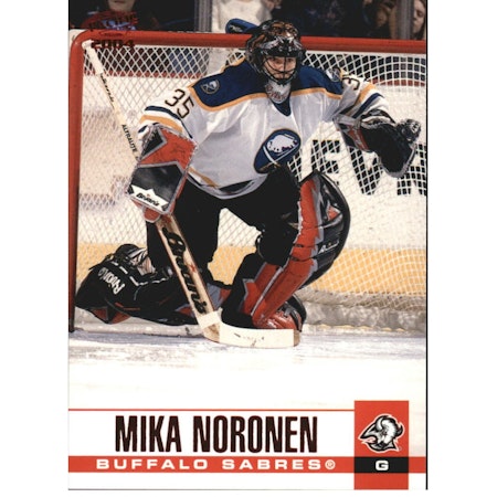 2003-04 Pacific Red #43 Mika Noronen (10-X189-SABRES)