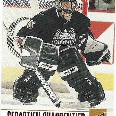 2003-04 Pacific Red #341 Sebastien Charpentier (10-X45-CAPITALS)