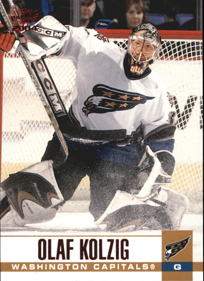 2003-04 Pacific Red #346 Olaf Kolzig (10-X67-CAPITALS)