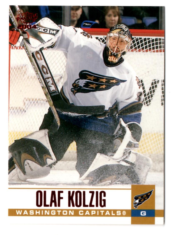 2003-04 Pacific Red #346 Olaf Kolzig (10-X140-CAPITALS)