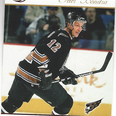 2003-04 Pacific Supreme Red #98 Peter Bondra (10-X44-CAPITALS)