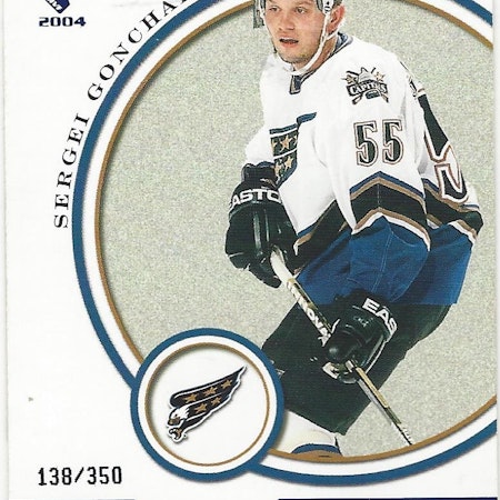 2003-04 Private Stock Reserve Blue #99 Sergei Gonchar (12-X37-CAPITALS)