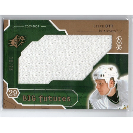 2003-04 SPx Big Futures Limited #BFSO Steve Ott (100-138x7-NHLSTARS)