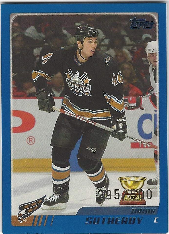 2003-04 Topps Blue #17 Brian Sutherby (10-X37-CAPITALS)