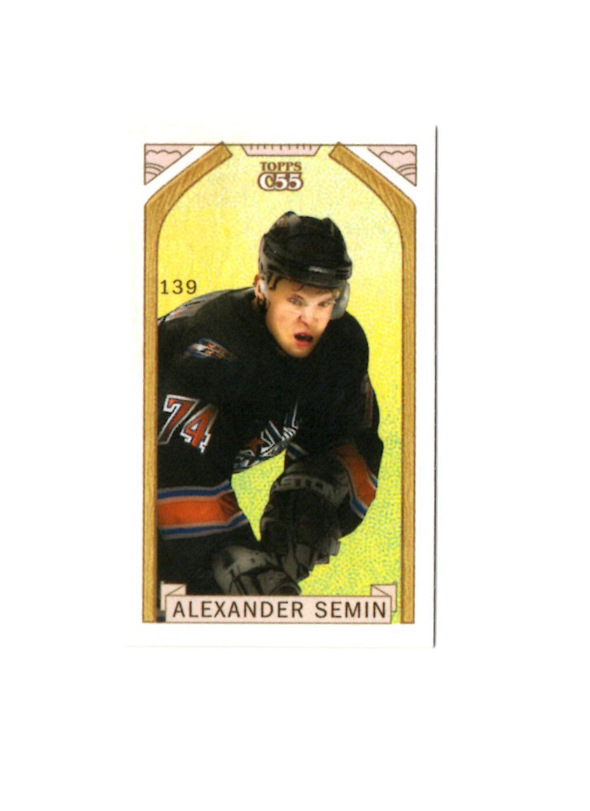 2003-04 Topps C55 Minis American Back Red #139 Alexander Semin (50-X140-CAPITALS)