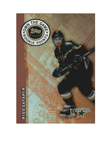 2003-04 Topps Own the Game #OTG10 Niko Kapanen (10-X190-NHLSTARS)
