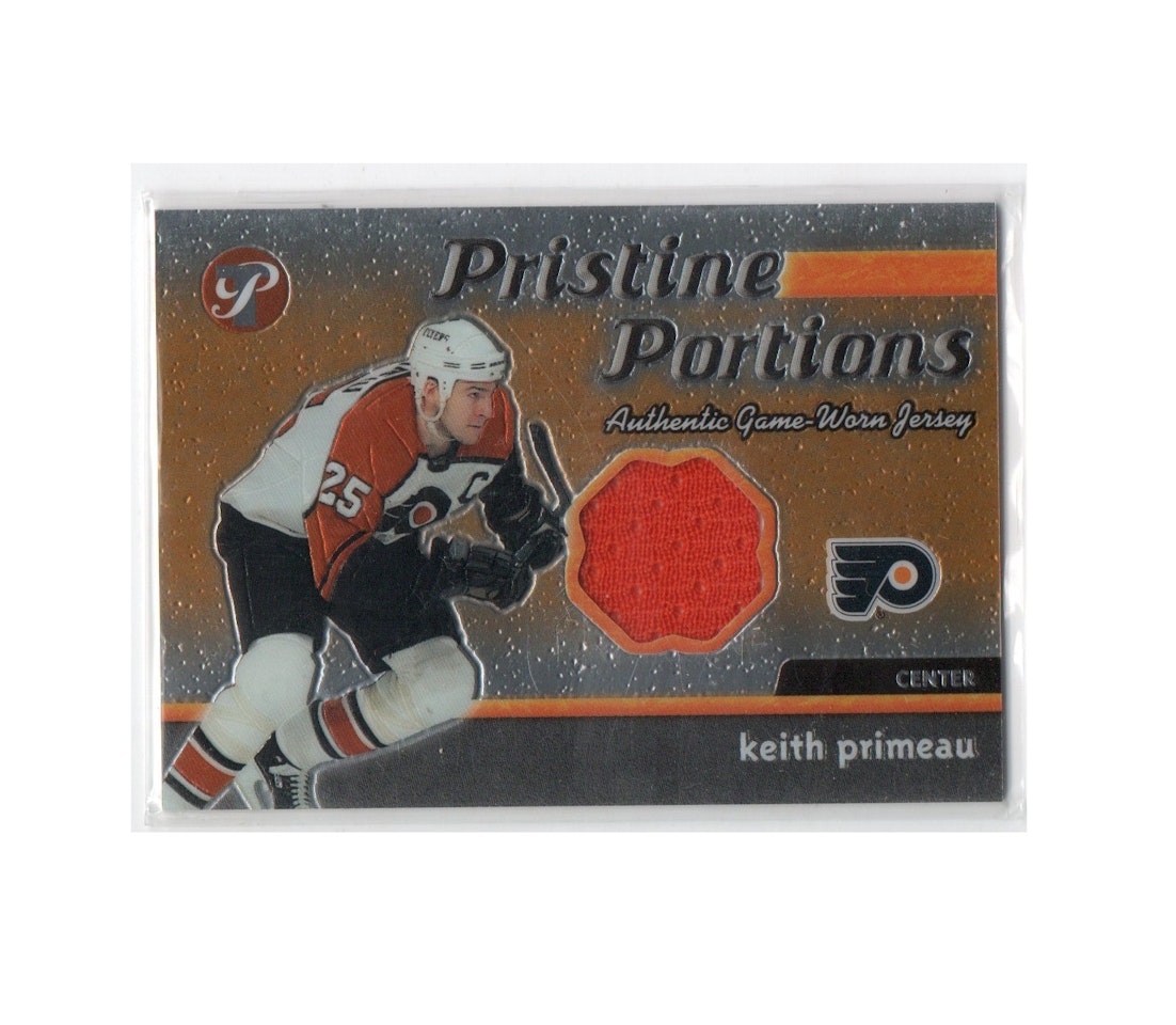 2003-04 Topps Pristine Jersey Portions #PPJKP Keith Primeau A (40-X207-FLYERS)