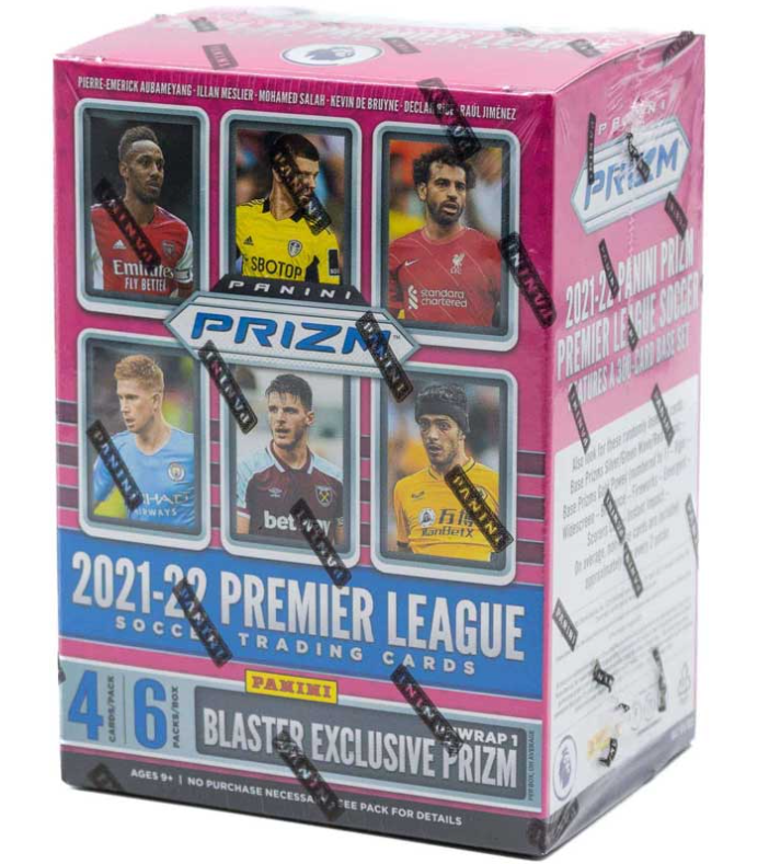 2021-22 Panini Prizm Premier League EPL Soccer (Blaster Box)