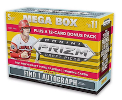2021 Panini Prizm Draft Picks Baseball (Mega Box) *BLACK FRIDAY*