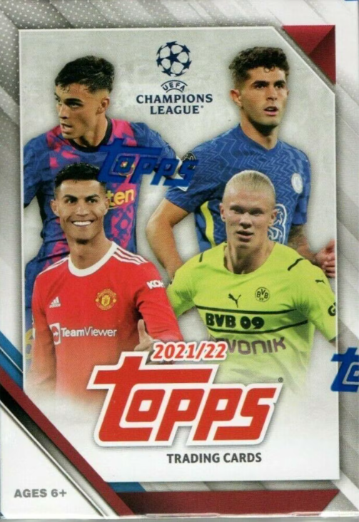 2021-22 Topps UEFA Champions League Collection Soccer (7-Pack Blaster Box)