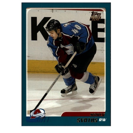 2003-04 Topps Traded #TT97 Marek Svatos RC (10-X218-AVALANCHE)