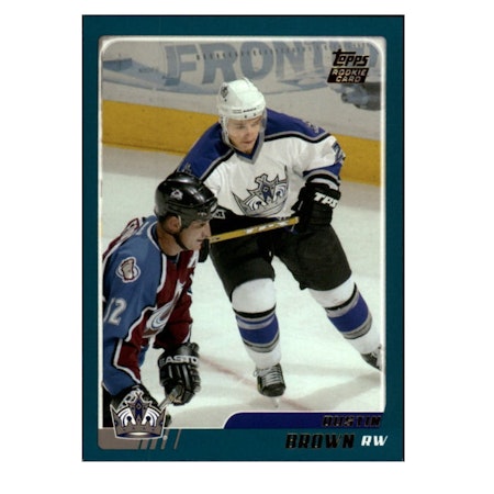 2003-04 Topps Traded #TT113 Dustin Brown RC (15-X218-NHLKINGS) (2)