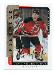 1996-97 Be A Player Autographs #2 Dave Andreychuk (60-X306-DEVILS)