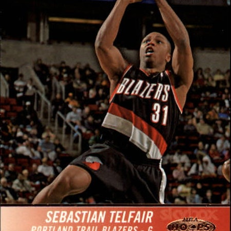 2004-05 Hoops #196 Sebastian Telfair RC (15-X302-NBATRAILBLAZERS)