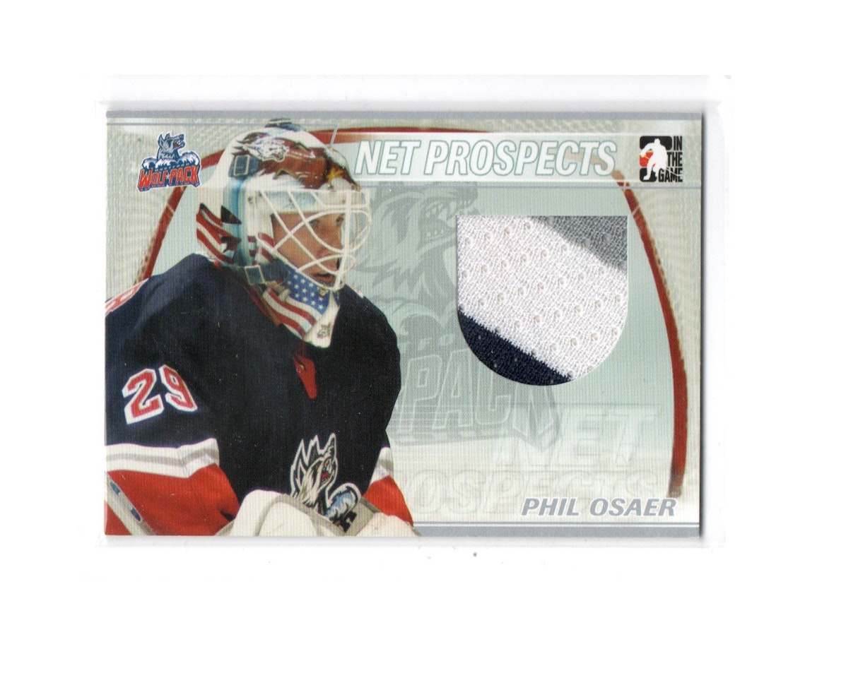 2004-05 ITG Heroes and Prospects Net Prospects #29 Phil Osaer (40-X255-NHLOTHERS)