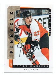 1996-97 Be A Player Autographs #170 Scott Daniels (20-X306-FLYERS)