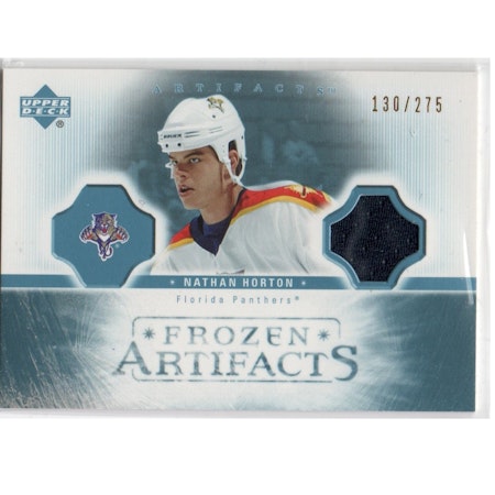 2005-06 Artifacts Frozen Artifacts #FANH Nathan Horton (30-X236-NHLPANTHERS)