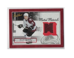 2005-06 Beehive Matted Materials #MMHJ Milan Hejduk (30-X233-GAMEUSED-AVALANCHE)