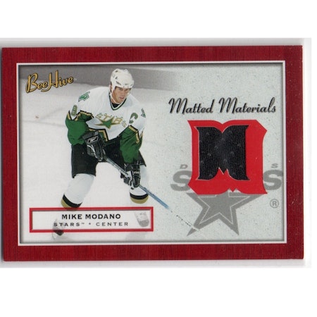 2005-06 Beehive Matted Materials #MMMM Mike Modano (50-X225-GAMEUSED-NHLSTARS)