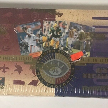 1996 Donruss Leaf Premier Edition Football (Hobby Box)