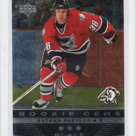 2005-06 Black Diamond #220 Nathan Paetsch RC (25-X293-SABRES)