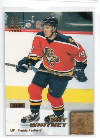 1999-00 Pacific Omega Gold #103 Ray Whitney (15-X306-NHLPANTHERS)