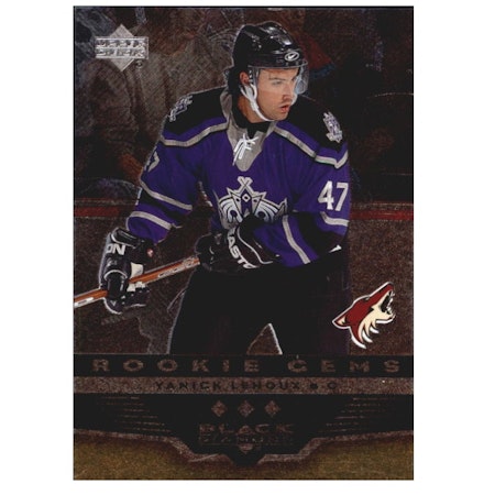 2005-06 Black Diamond #250 Yanick Lehoux RC (30-X271-COYOTES+NHLKINGS)