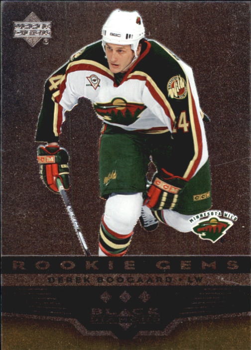 2005-06 Black Diamond #253 Derek Boogaard RC (40-X298-NHLWILD)