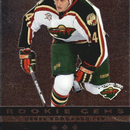 2005-06 Black Diamond #253 Derek Boogaard RC (40-X298-NHLWILD)