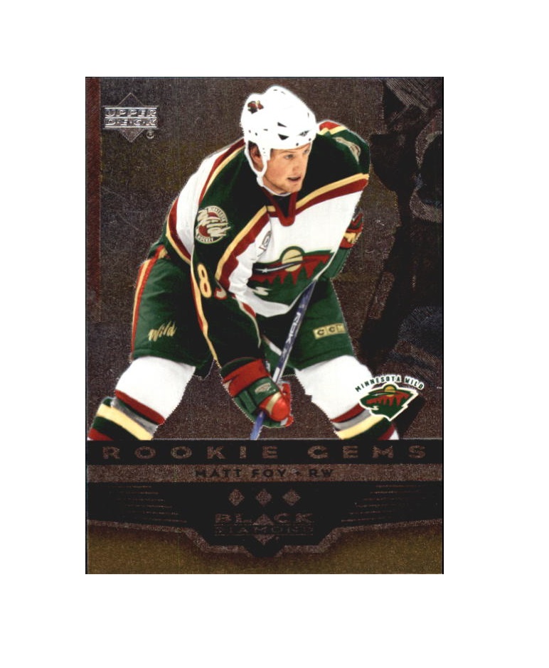 2005-06 Black Diamond #254 Matt Foy RC (20-X277-NHLWILD)