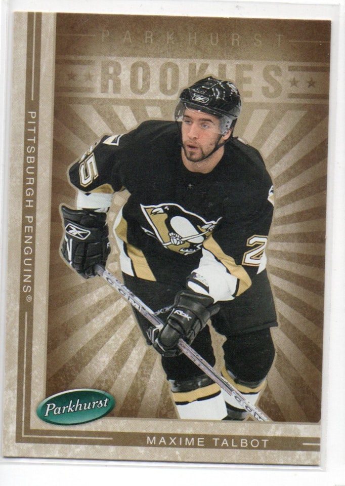 2005-06 Parkhurst #658 Maxime Talbot RC (10-X292-PENGUINS)