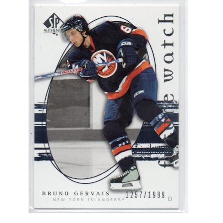 2005-06 SP Authentic #245 Bruno Gervais RC (25-X278-ISLANDERS)