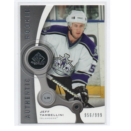 2005-06 SP Game Used #215 Jeff Tambellini RC (20-X278-NHLKINGS)