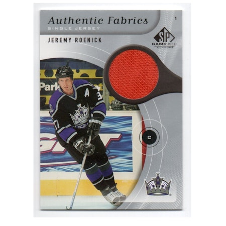2005-06 SP Game Used Authentic Fabrics #AFJR Jeremy Roenick (50-X216-NHLKINGS)