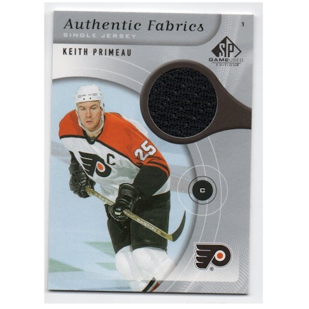 2005-06 SP Game Used Authentic Fabrics #AFKP Keith Primeau (30-X204-FLYERS)
